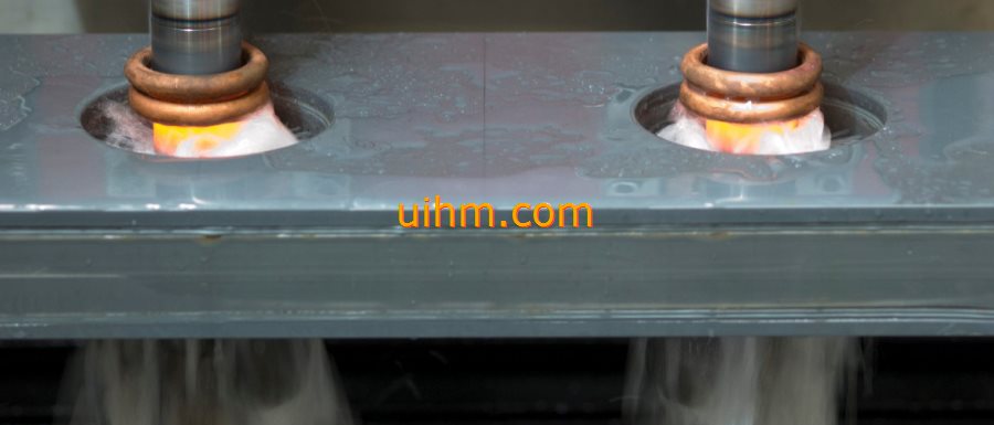 induction quenching axles by dual induction coils induction quenching axles by dual induction coils