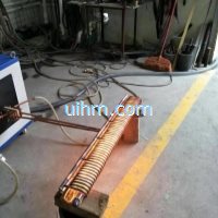 induction annealing for ss steel pipe by 200kw induction heater