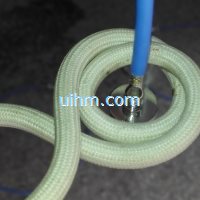 induction brazing Fiber Interface by UHF machine (1)