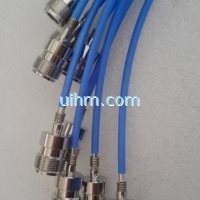 induction brazing Fiber Interface by UHF machine (2)