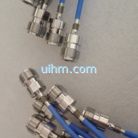 induction brazing Fiber Interface by UHF machine (3)