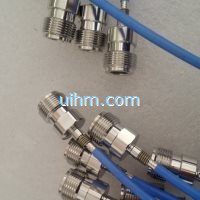 induction brazing Fiber Interface by UHF machine (6)