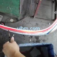 induction hardening knife edge (sickle blade)