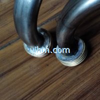 induction jointing SS steel pipes