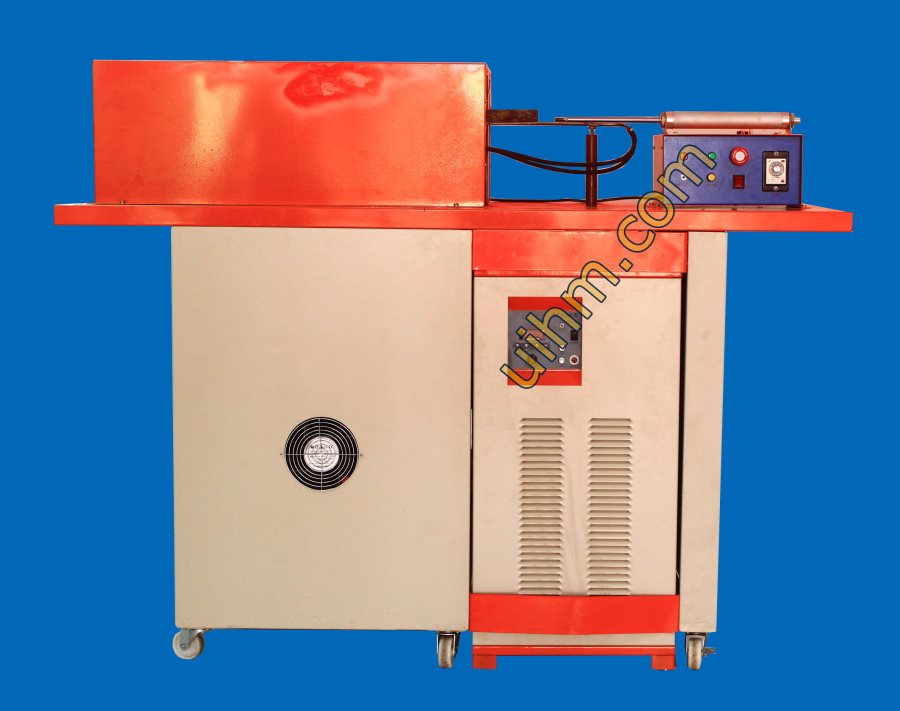 UM-80AB-MF induction heating machine with auto feed system for forging work UM-80AB-MF induction heating machine with auto feed system for forging work