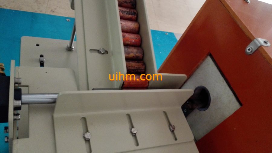 customized auto feed system for induction forging copper billets (4) customized auto feed system for induction forging copper billets (4)
