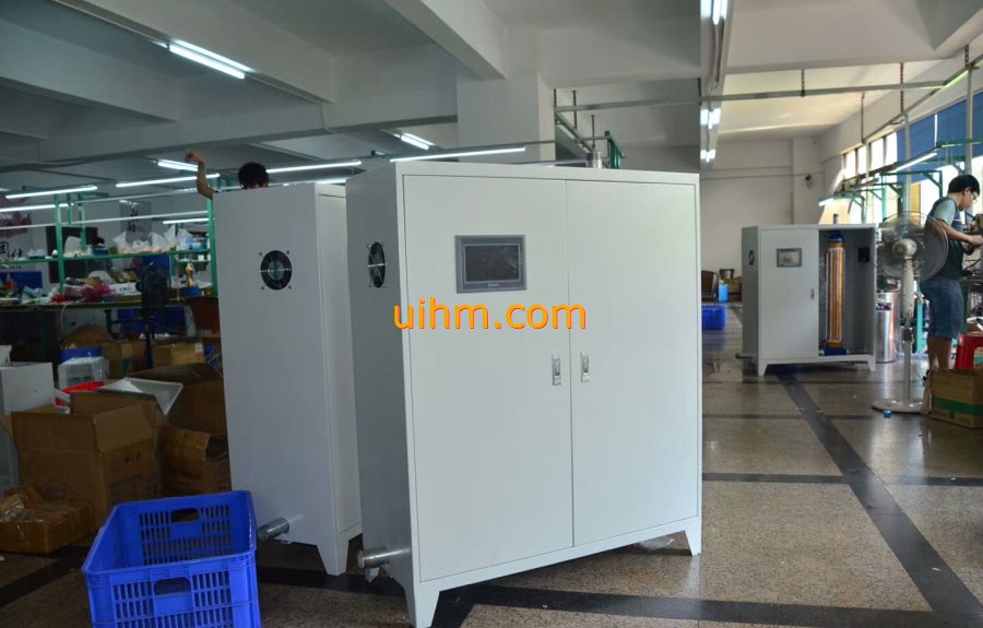 full air cooled induction heater is more safer than burning gas to provide heating for house, more than 98% of output power from induction heater can be absorbed by water (14) full air cooled induction heater is more safer than burning gas to provide heating for house, more than 98% of output power from induction heater can be absorbed by water (14)