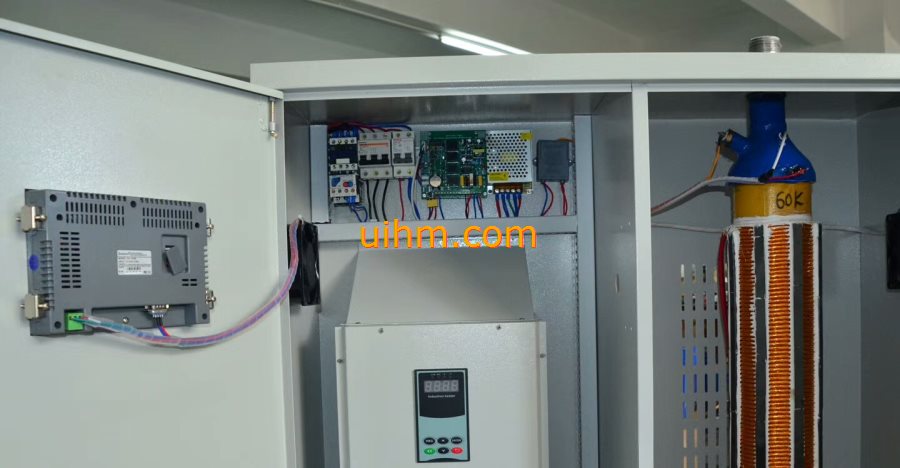 full air cooled induction heater is more safer than burning gas to provide heating for house, more than 98% of output power from induction heater can be absorbed by water (15) full air cooled induction heater is more safer than burning gas to provide heating for house, more than 98% of output power from induction heater can be absorbed by water (15)