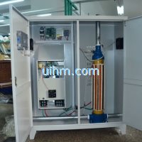 customized heating core for heating water by full air cooled induction heater