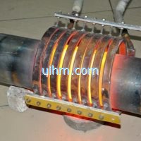 induction heating large steel rods