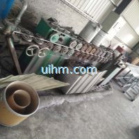 induction zincing, zinc plating, galvanizing for rebar (1)