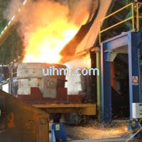 10T induction metling furnace
