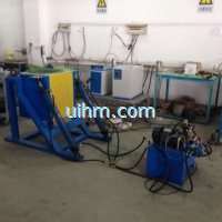 UM-60AB-MF induction melting machine with 50kg tilting furnace (2)