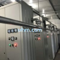 air cooled induction heater provide heating at 23 celcius degree for 60000 sqr metres of 700 houses