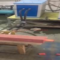 induction forging copper plate