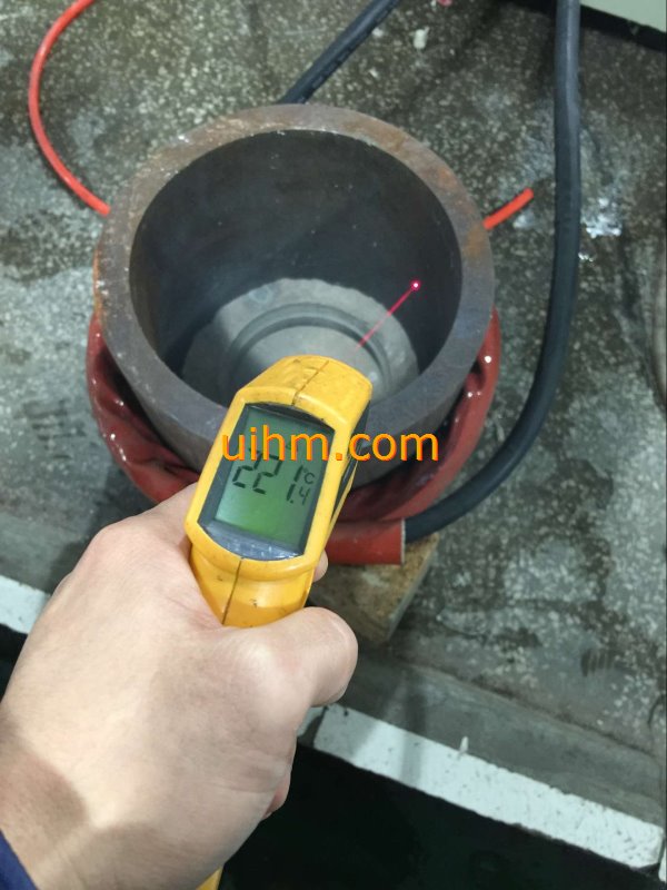 induction shrink fitting coupling hub for oil pipes project by water