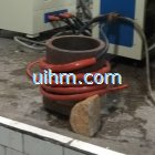 induction shrink fitting coupling hub for oil pipes project by water cooled flexible induction coil (2)