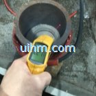 induction shrink fitting coupling hub for oil pipes project by water cooled flexible induction coil (3)