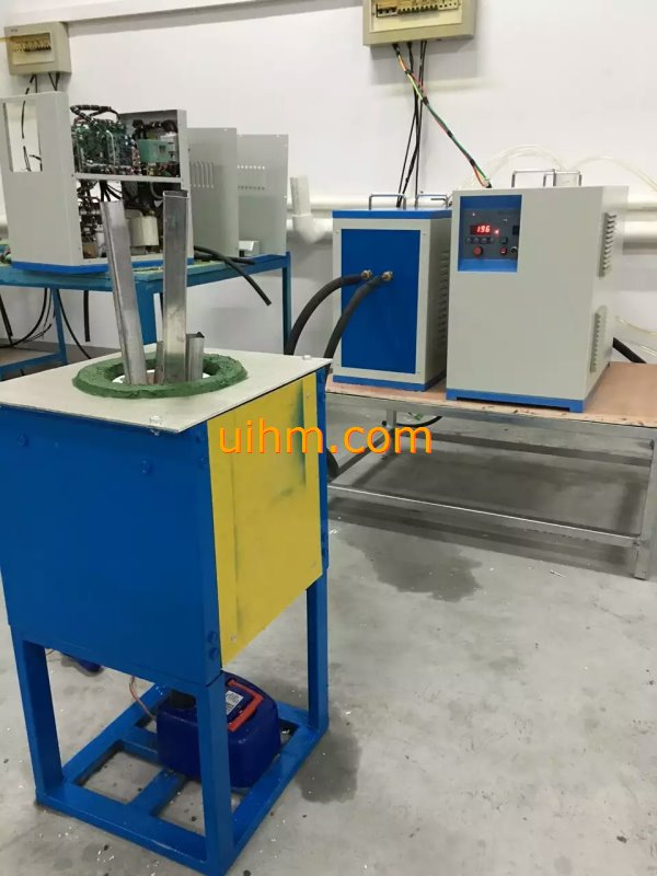 return-blank type induction furnace for melting SS-Steel (2)