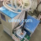 MF induction heater for forging work