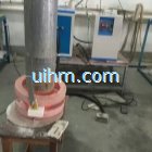 customized induction coil for heating steel pipe end