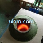 magnesium oxide acidic furnace for induction melting glass